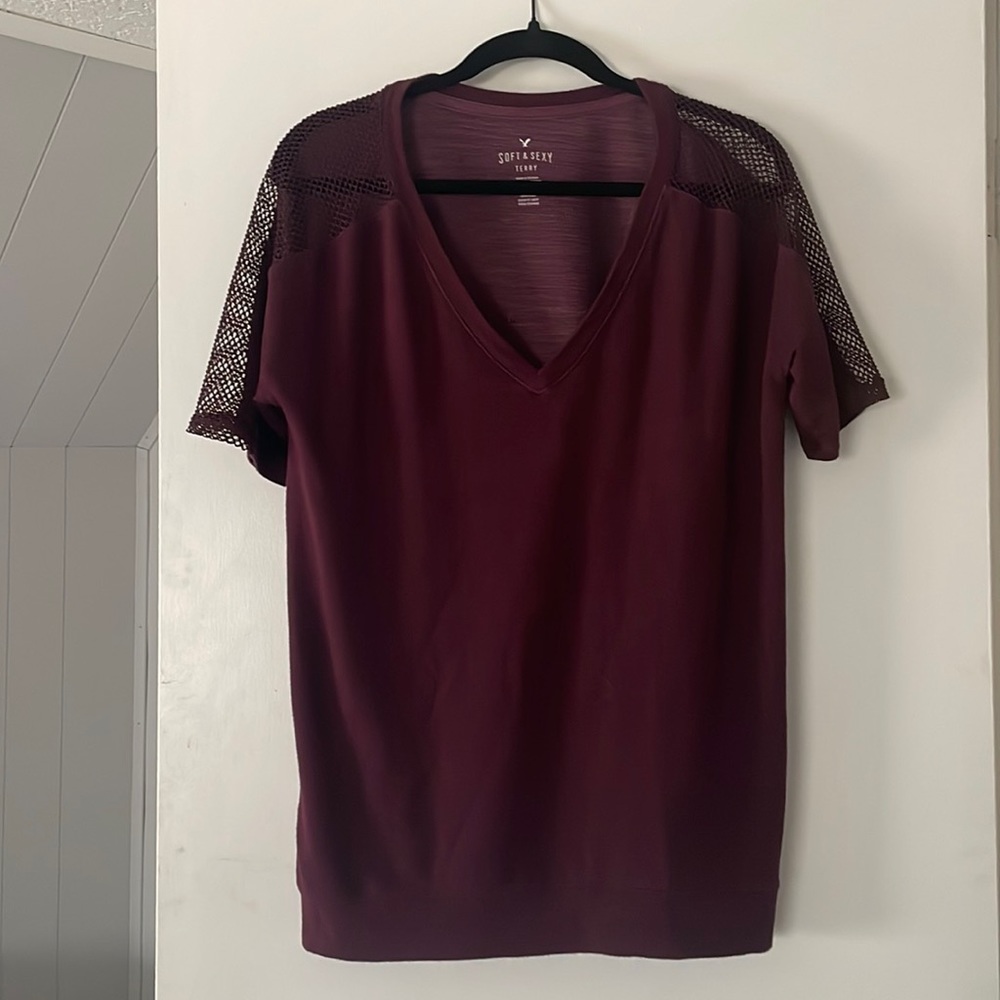 American Eagle terry sweater